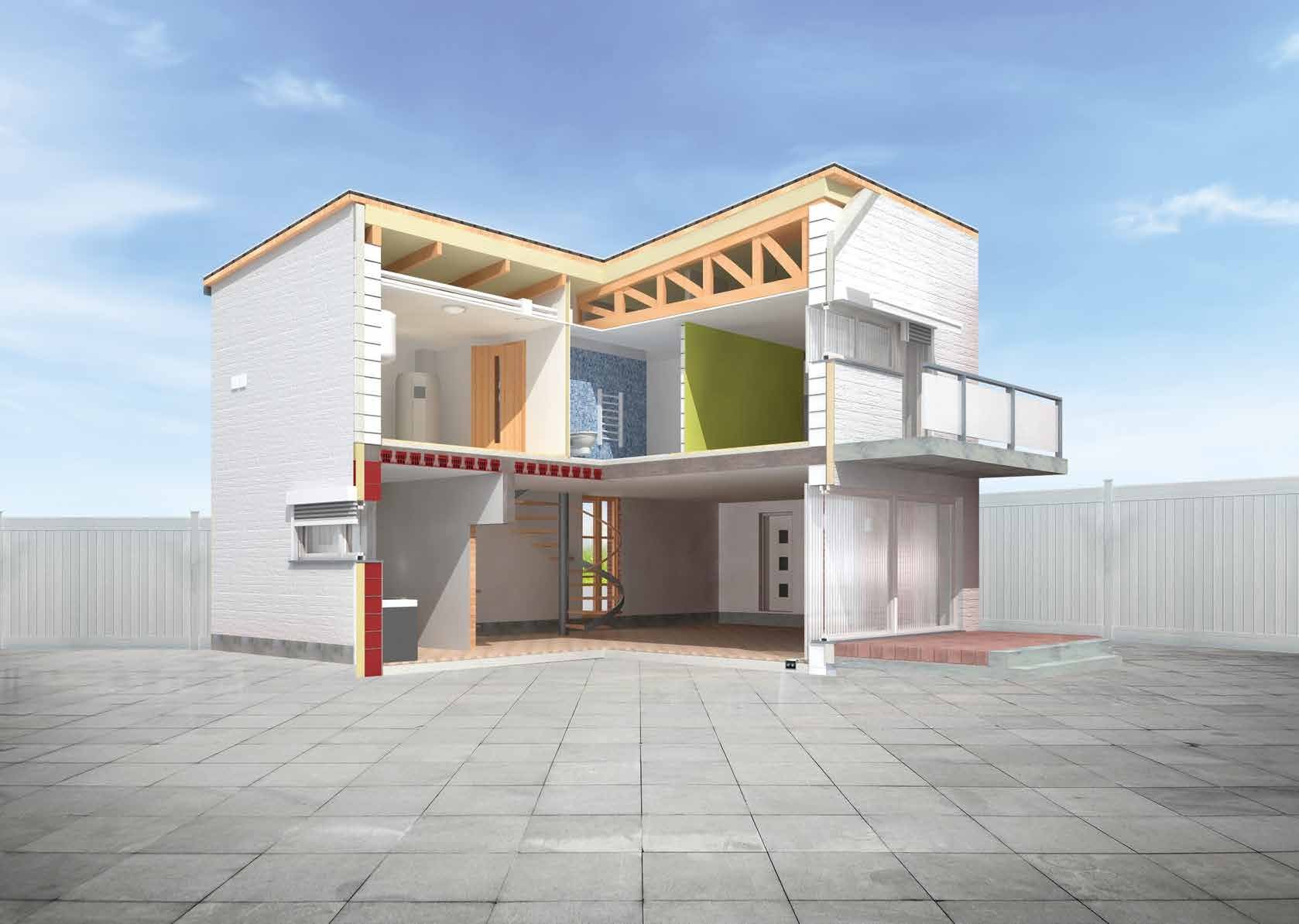 Insulated house application